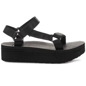 Teva Satin Platform Sandals Size 8